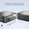 GK3 Pro GK3V Mini PC Intel Celeron J4125/N5105 Windows 11 DDR4 8GB 128GB 16GB 512GB WIFI5 1000M LAN BT4.2 VGA 4K Gaming Computer 4