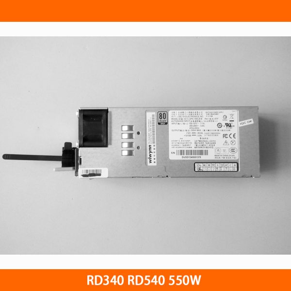 High Quality Server Power Supply For Lenovo RD340 RD540 DPS-550LB B 36002338 550W Fully Tested 1