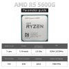 NEW AMD Ryzen 5 5600G R5 5600G 3.9GHz Six-Core Twelve-Thread 65W CPU Processor L3=16M 100-000000252 Socket AM4 new but no fan 6