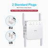 5G WiFi Repeater Wireless Booster 1200Mbps Router Amplifier 300Mbps Wi-Fi Long Range Extender 2.4G Network Access Point Easy Set 6