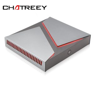 Chatreey Mini PC Intel i9 i7 i5 6 Cores with Nvidia GTX1650 4G Graphics Windows 10 Linux Gaming Desktop Computer SSD 1