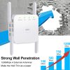 5G WiFi Repeater Wireless Booster 1200Mbps Router Amplifier 300Mbps Wi-Fi Long Range Extender 2.4G Network Access Point Easy Set 2