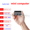 ZX01 Windows 11 Mini PC Intel Celeron N5105 DDR4 8GB 256GB Lan Port WIFI5 BT4.2 Desktop Gaming Mini Computer VS M6 Pocket PC 2