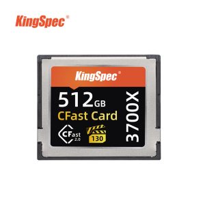 KingSpec Compact Flash Card CFast 2.0 512GB 256GB 1TB Memory Card 525MB/s Flash Card Memory Card For Full HD 3D 4K Video Camera 1