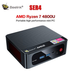 Beelink SER4 AMD Ryzen 7 4800U Windows 11 MINI PC SER5 AMD Ryzen 5 5600H DDR4 16GB 500GB SSD WIFI BT4.0 Desktop Game Computer PC 1