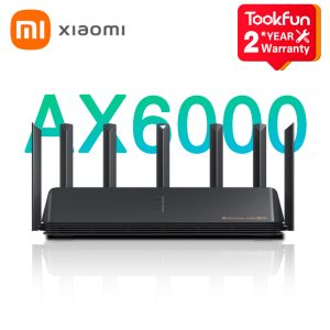 2021 Mi AIoT AX6000 Wireless Router Mesh WiFi6 VPN Dual-Frequency 512MB Full Gigabit Repeater Signal Amplificador Extender PPPoE 1