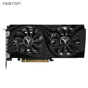 Yeston RTX3050-8G D6 GA Gaming Graphics Card 8G/128bit/GDDR6 Memory 2 Large Size Cooling Fans Metal Backplate DP*3+HD Ports 1