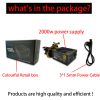 High Efficiency 2000W Mining Power Ethereum BTC Asic ATX Mining Power Supply ETH Bitcoin mining PSU PC Power Supply Mining 8 GPU 6