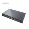 PO power pin IEEE802.3af/at active poe switch 24 port 1U 19" rack mount power supply network poe 400w with 2 gigabit sfp/rj45 3