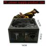 High Efficiency 2000W Mining Power Ethereum BTC Asic ATX Mining Power Supply ETH Bitcoin mining PSU PC Power Supply Mining 8 GPU 5