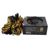 New Design 2800W ATX Mining Power Supply Computer 2800W PSU for Miner Machine 6 8 10 12 GPU PC Power Supplies for 12 GPU Rig 4